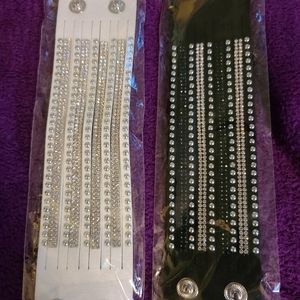 2 rhinestone bracelets brand new still in packages